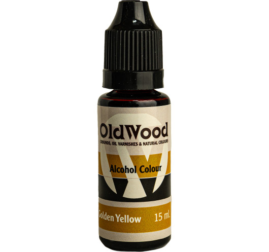 OldWood Golden Yellow Liquid Colour 15 ml