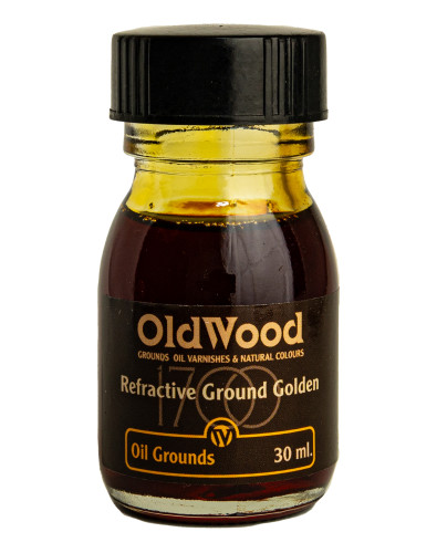 Fondo Refractivo al Aceite OldWood Dorado 30 ml