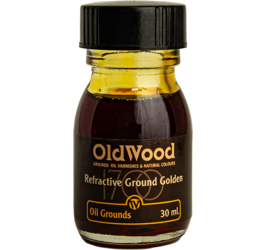 Fondo Refractivo al Aceite OldWood Dorado 30 ml