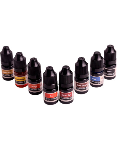 OldWood Set de 8 Couleurs Liquides 5 ml