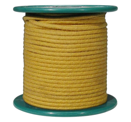 15 m yellow cloth covered wire Boston®