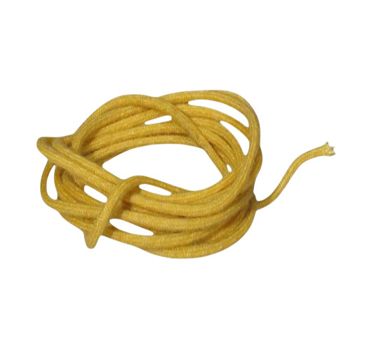 1 m yellow cloth covered wire Boston®