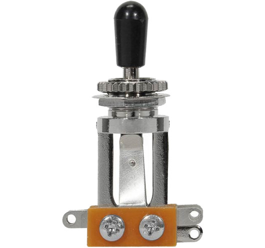 Long chrome toggle switch 3-way Boston®