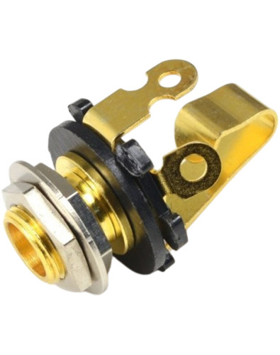 Jack Socket Gold Mono JSBM...