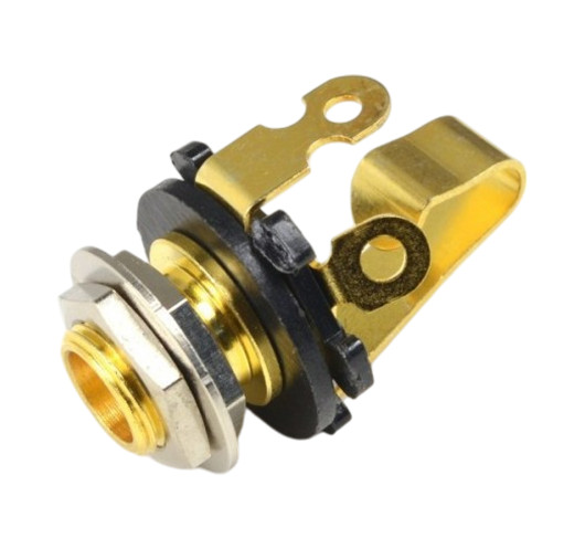 Jack Socket Gold Mono JSBM professional