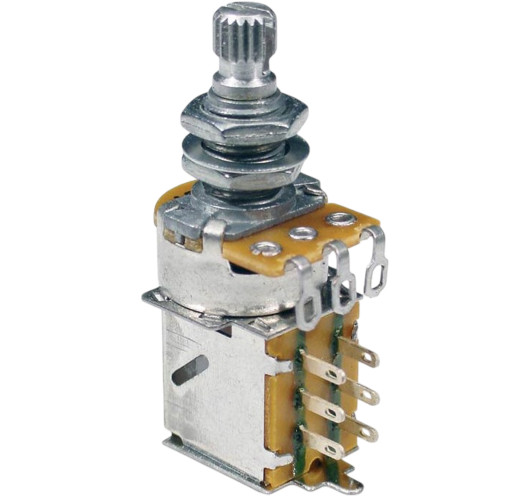 Potentiomètre push-pull ultra 250 K...