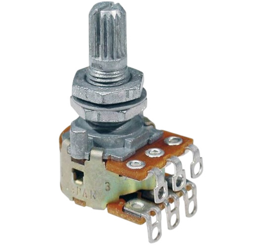 ALPS 2 x 250 K blender potentiometer