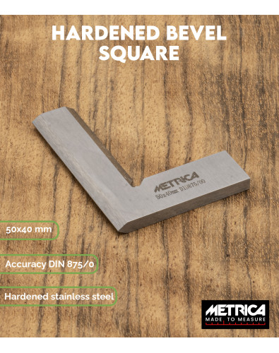 Hardened Bevel Square Metrica 2