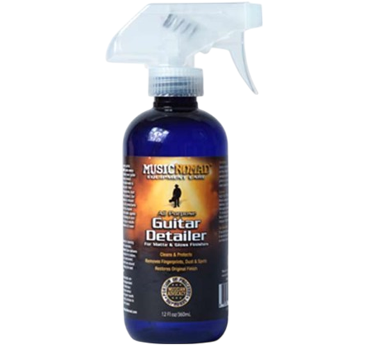 Spray cleaner for guitars with matte...