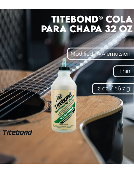 Características Cola para Chapa 32 oz de Titebond®