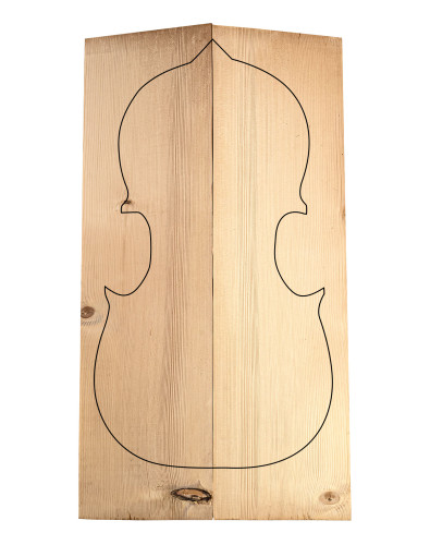 A European Spruce Cello Tops