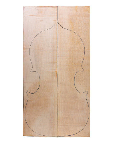 A Curly Maple Cello Backs