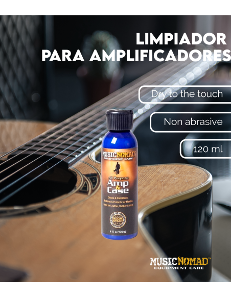 Características Limpiador para amplificadores de MusicNomad