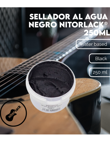 Características Sellador al Agua Negro NITORLACK® (250ml)