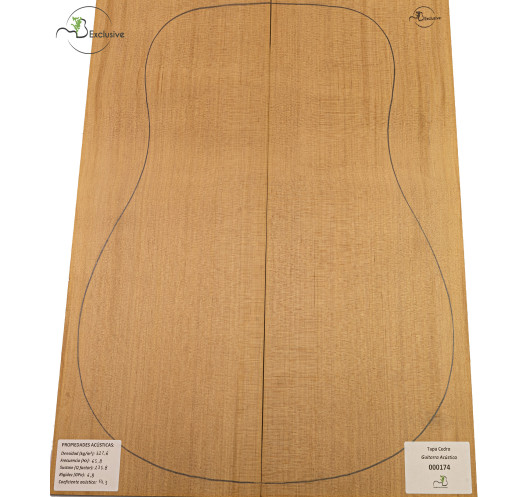 Red Cedar Acoustic Guitar Top MB...