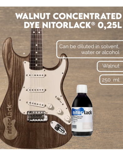 Tinte Concentrado Nogal NITORLACK® (Walnut 0,25l) 2
