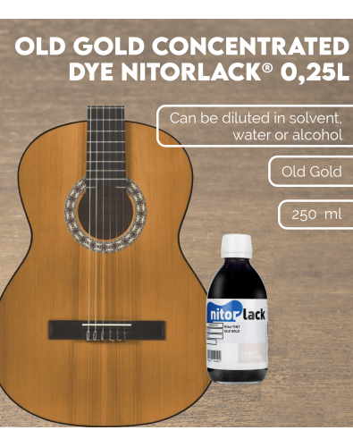 Tinte Concentrado Oro Viejo NITORLACK® (0,25l) 2