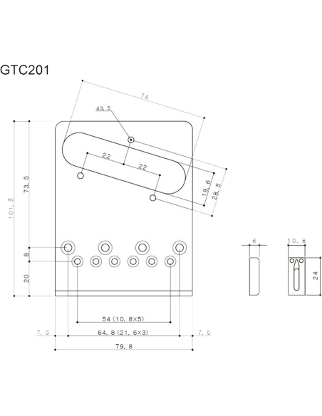 Plano Gotoh® GTC 201 GG