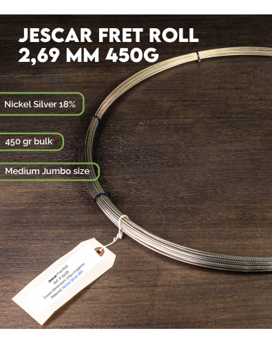 Jescar Fret Roll 2,69 mm  450g 2