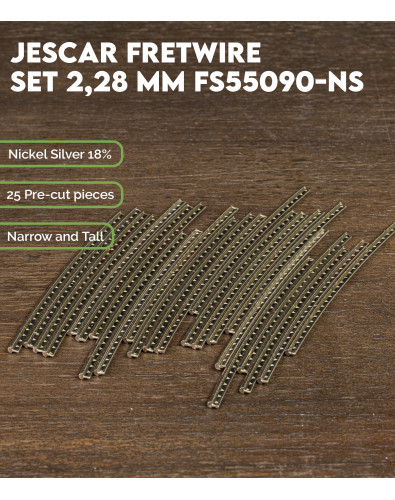 Jescar fretwire set 2,28 mm... 2