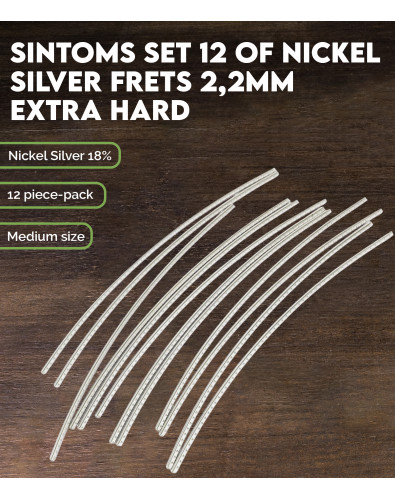 Set 12 Trastes SINTOMS Alpaca 2,2mm extra duro 2