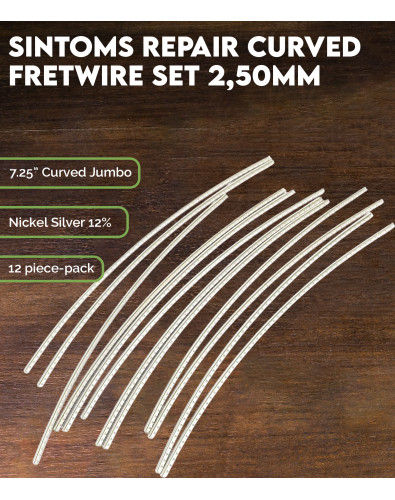 Set Trastes Curvos Sintoms Reparaciones Alpaca 2,5 mm 2