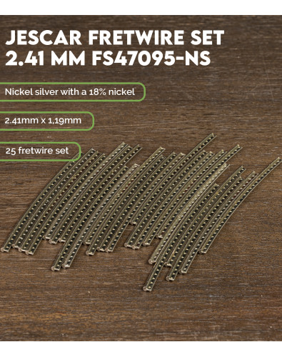 Jescar fretwire set 2.41 mm... 2