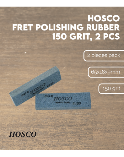 Goma Pulido Trastes Hosco, Grano 150 2
