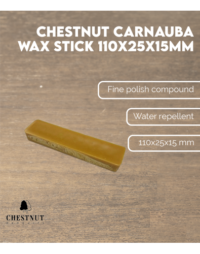Stick de cera de carnauba Chestnut 2