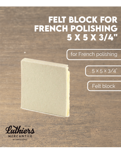 Felt block for French... 2