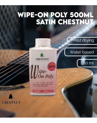 Wipe-On Poly 500ml Satin Chestnut 2