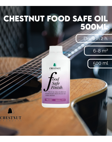 Aceite de acabados no tóxico Chestnut (500ml) 2