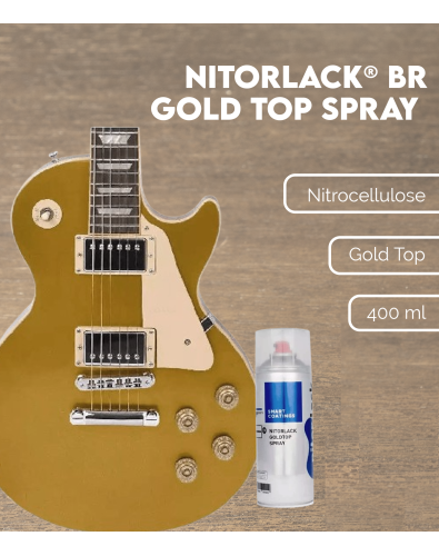 Spray Dorado BR NITORLACK® (Gold Top 400ml) 2