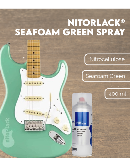 Características Spray Laca Seafoam Green NITORLACK®