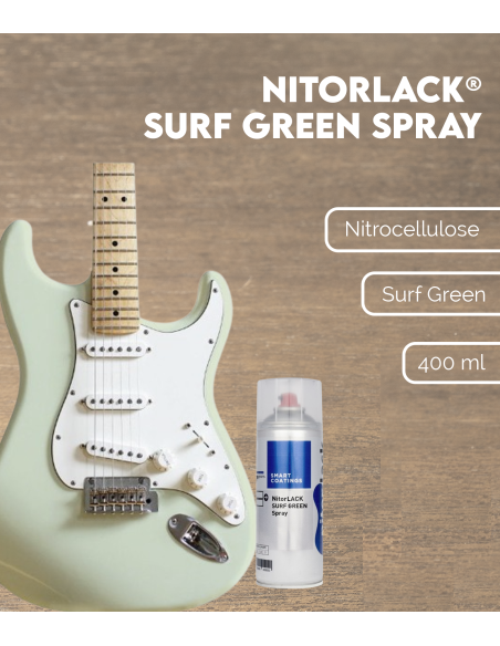 Características Spray Verde Surf NITORLACK® ( Surf Green 400ml)