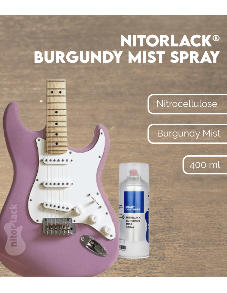 Características Spray Laca Burgundy Mist NITORLACK®