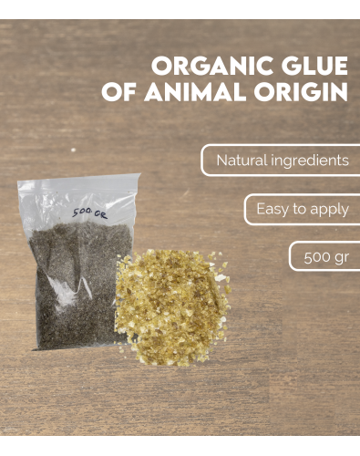La Cola Animal de 500gr es un adhesivo hecho de tejido conectivo animal. 2