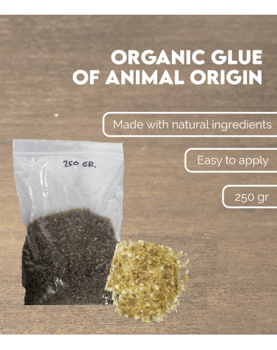 La Cola Orgánica de origen animal de 250gr es un adhesivo hecho de tejido conectivo animal. 2