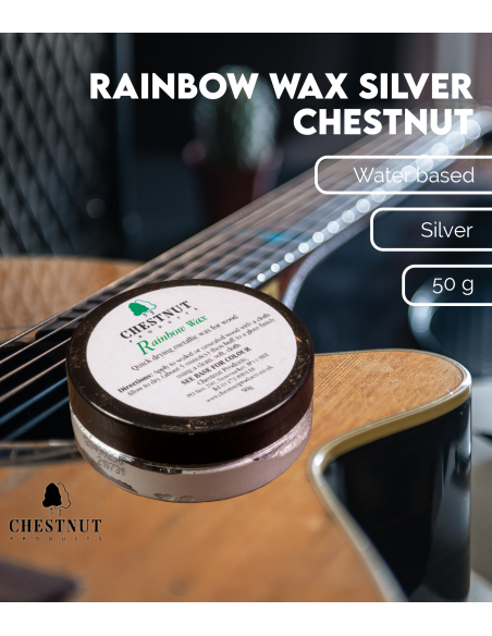 Características Cera Rainbow Plata 50g Chestnut