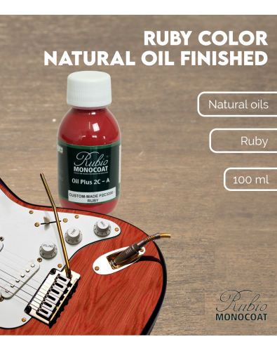 Acabado Aceite Natural Color Rubí 100ml 2