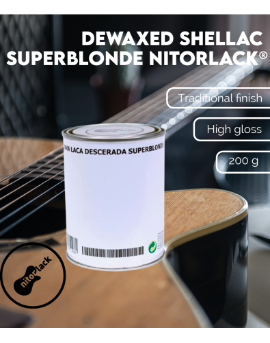 Goma Laca Descerada Superblonde NITORLACK® (0,2kg) 2