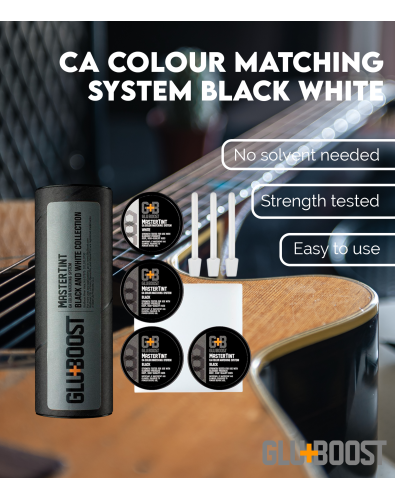 CA Colour Matching System Black, White GluBoost 2