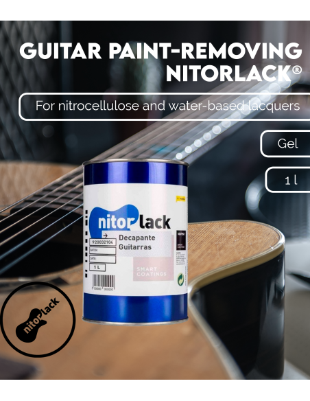 Características Decapante Guitarras NITORLACK® (1l)