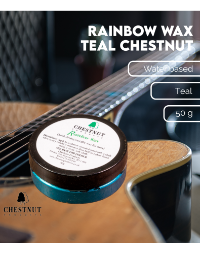 Cera Rainbow Verde Azulado 50g Chestnut 2