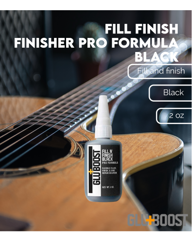 Cianocrilato Reparador Negro GluBoost 59 ml. 2