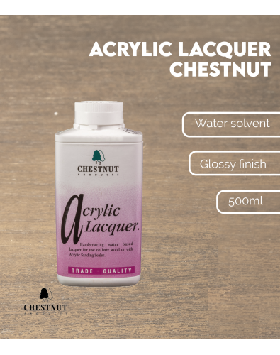 Laca Acrílica 500ml Chestnut 2