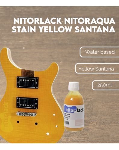 STAIN YELLOW SANTANA Nitoraqua  Nitorlack 2