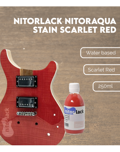 Tinte Nitorlack Nitoraqua Rojo Escarlata 2