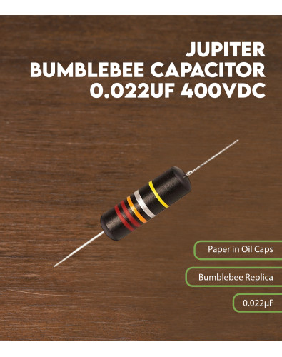 Condensador Jupiter Bumblebee 0.022uF 400VDC 2