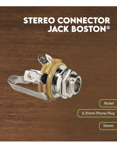 Stereo Connector Jack Boston® 2